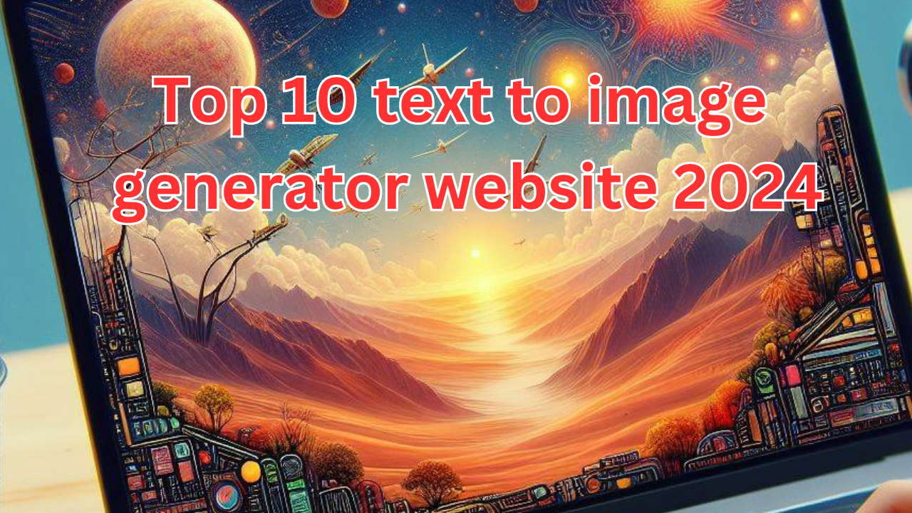 top 10 text to image generator website 2024